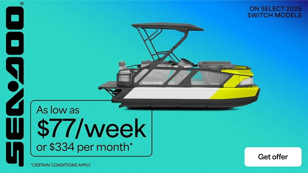 As low as $77/week or $334 per month on select 2025 Switch models alt