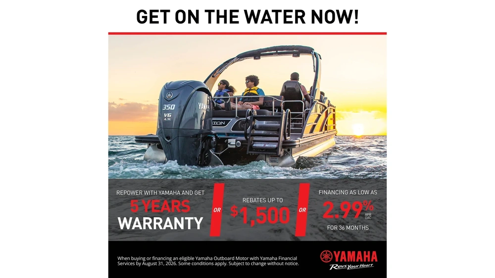 Get on the Water Now Sales Event — Outboard (Repower) alt