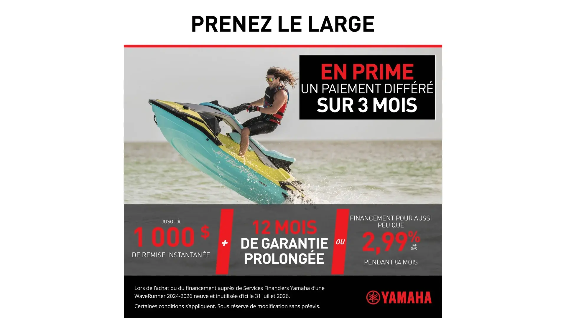 La vente Prenez le large — WaveRunner (JetBlaster)