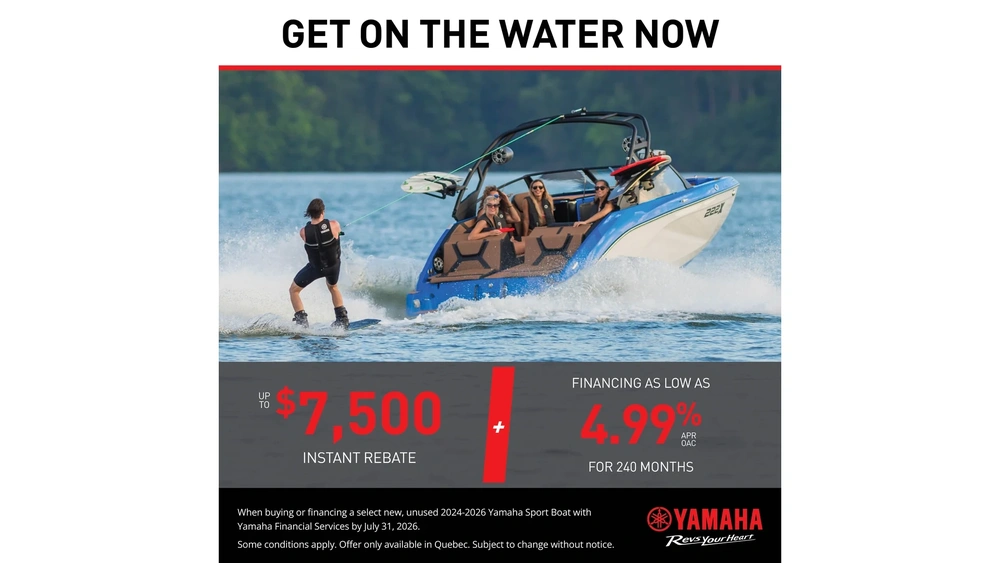 Get on the Water Now Sales Event — Sport Boat (19-22 ft) alt