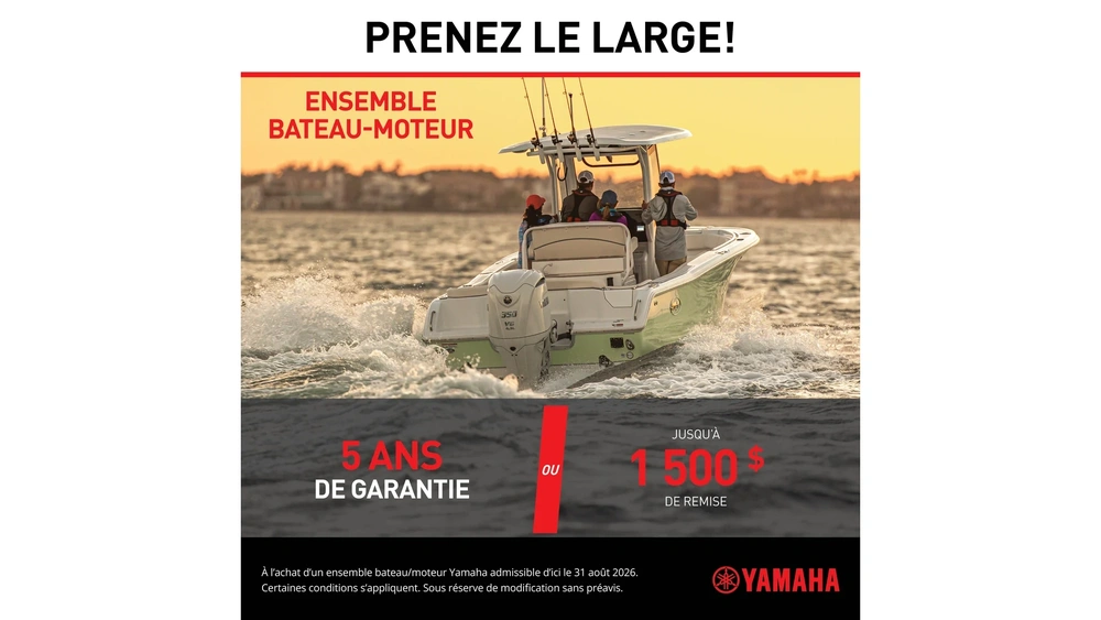 La vente Prenez le large — Moteur hors-bord (Boat Package) alt
