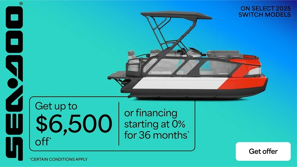 Get up to $6,500 off or financing starting at 0% for 36 months on select 2025 Switch models alt