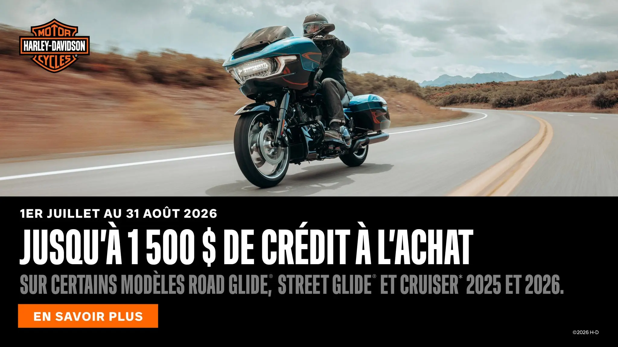 202616 Canada Road Glide Offer