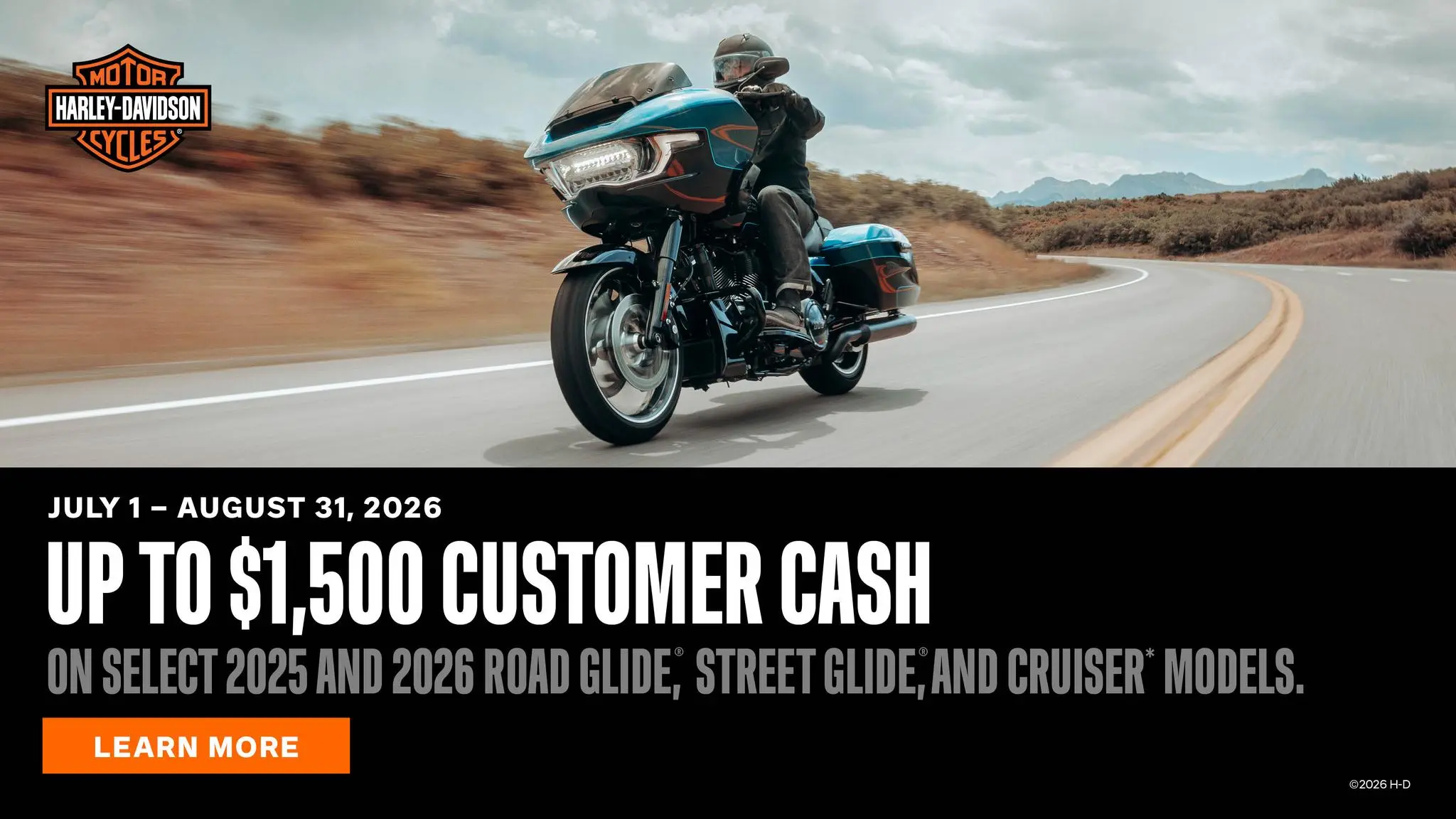 202616 Canada Road Glide Offer