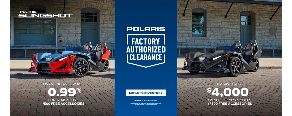 Factory Authorzied Clearance Promo 1 alt