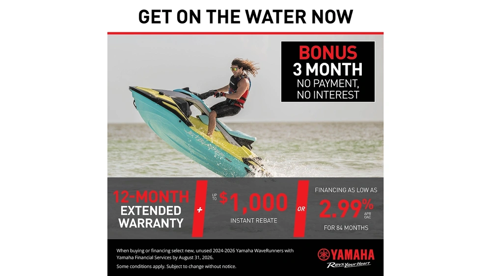 Get on the Water Now Sales Event alt