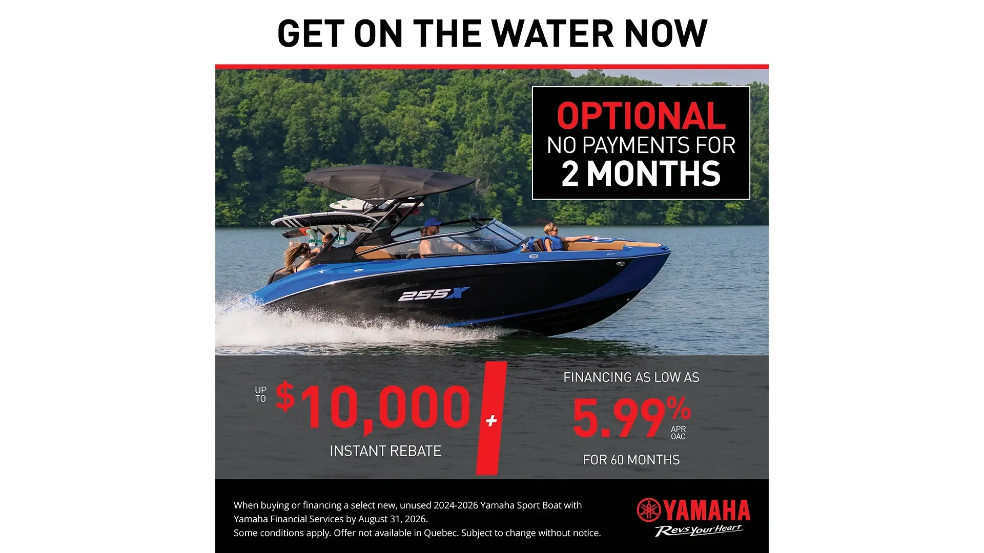 Get on the Water Now