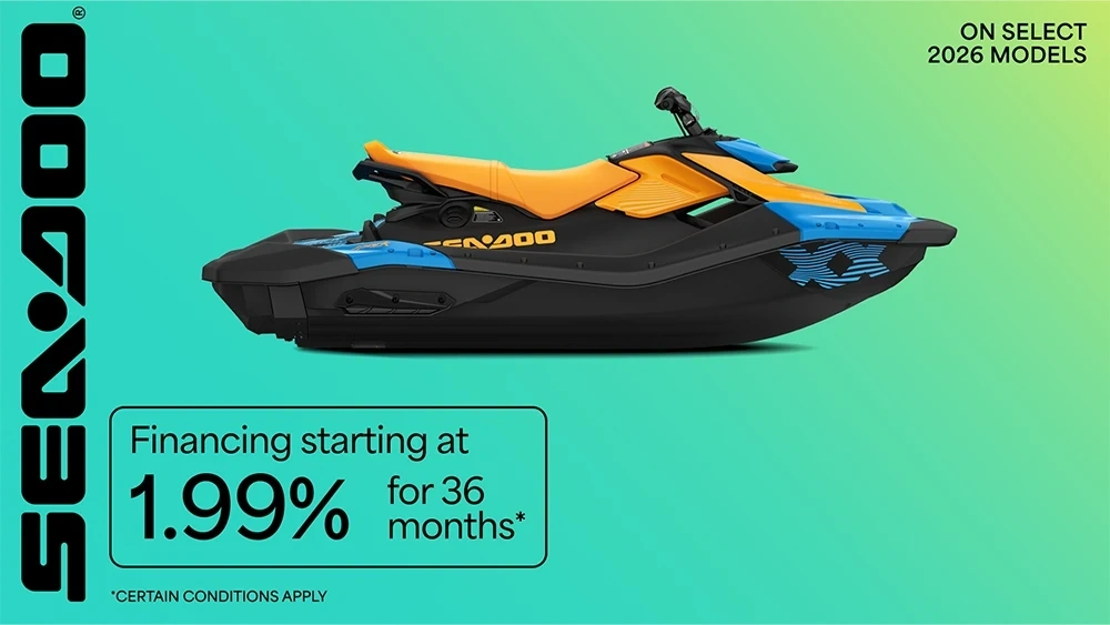 Financing starting at 1.99% for 36 months on select 2026 models alt