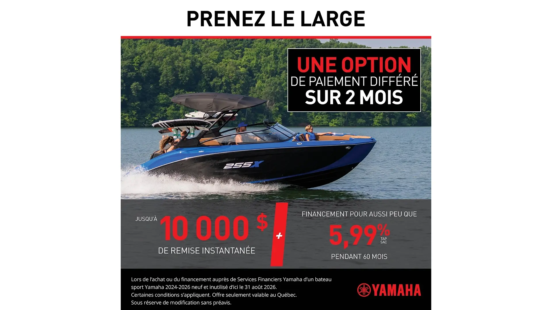Prenez le large