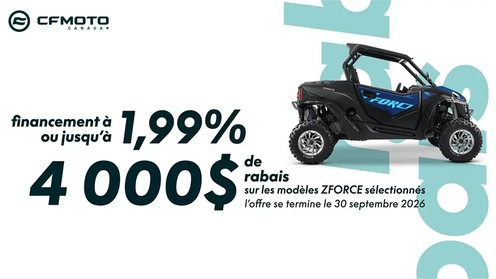 PROMOTIONS SUR LES ZFORCE