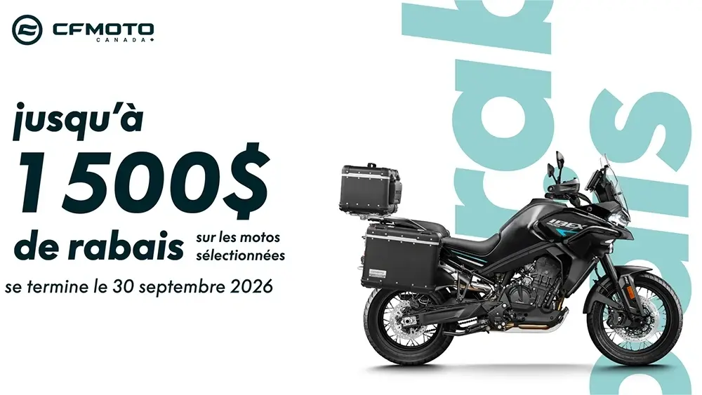 PROMOTIONS SUR LES MOTOS