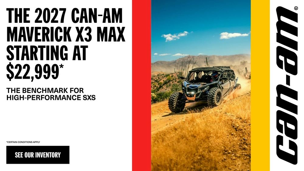 The 2027 Maverick X3 MAX starting at $22,999 alt