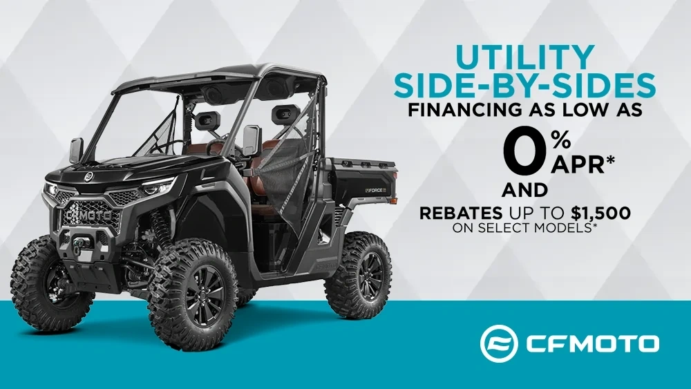 Financing as low as 0 % APR* and rebates up to $1,500 on select models* alt