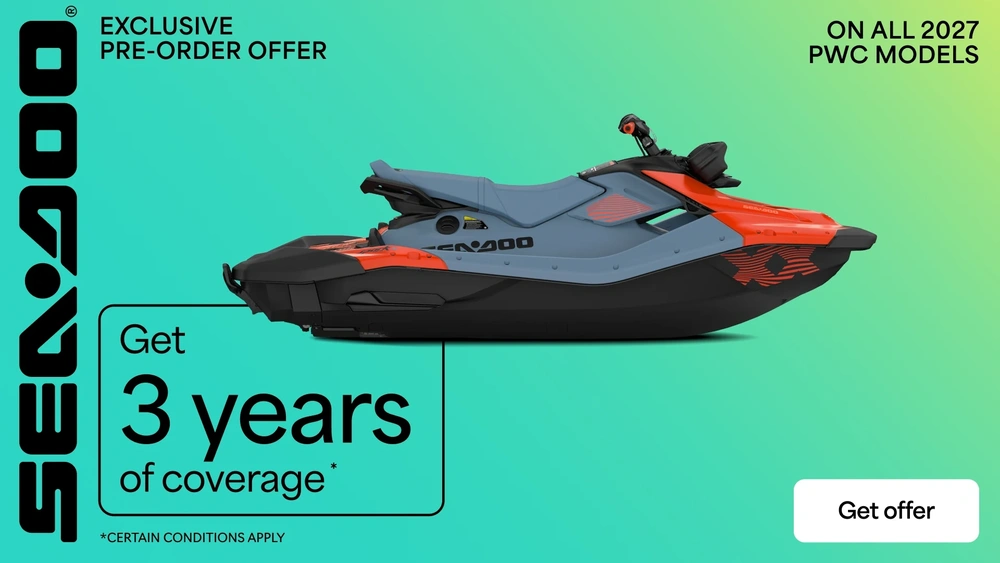 Get 3 years of coverage on all 2027 PWC models (Rec-Lite) alt
