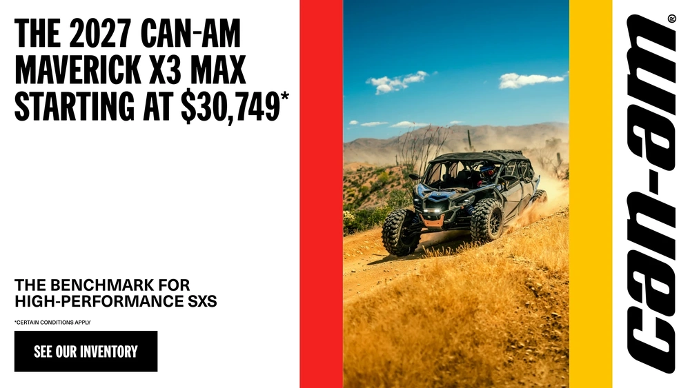 The 2027 Maverick X3 MAX starting at $30,749 alt