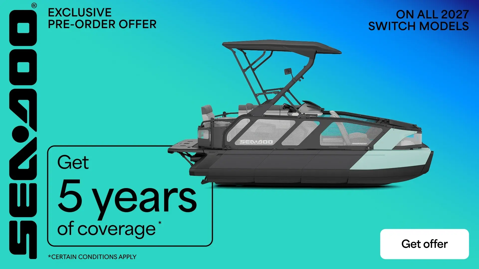 Get 5 years of coverage on all 2027 Switch models