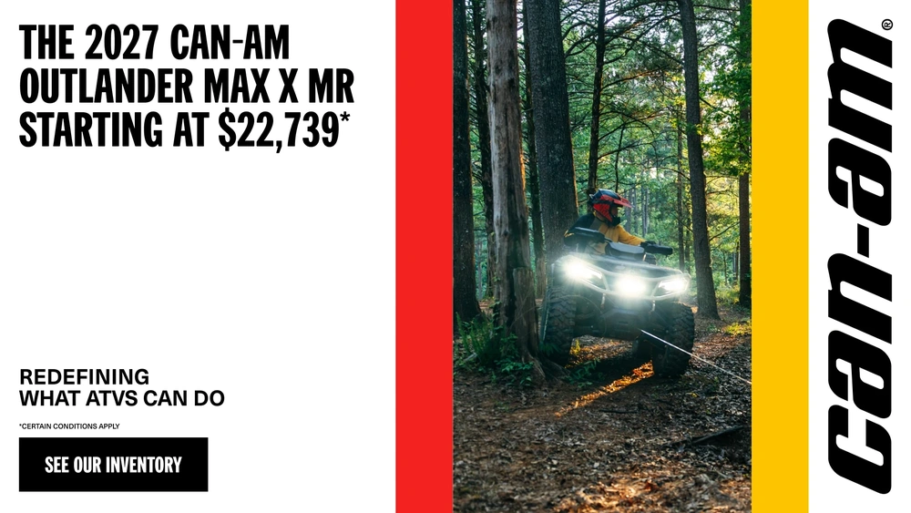The 2027 Outlander MAX X MR starting at $22,739 alt