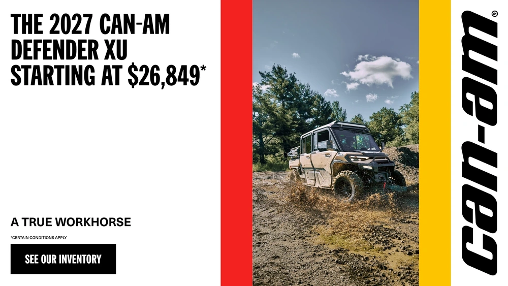 The 2027 Can-Am Defender XU starting at $26,849 alt