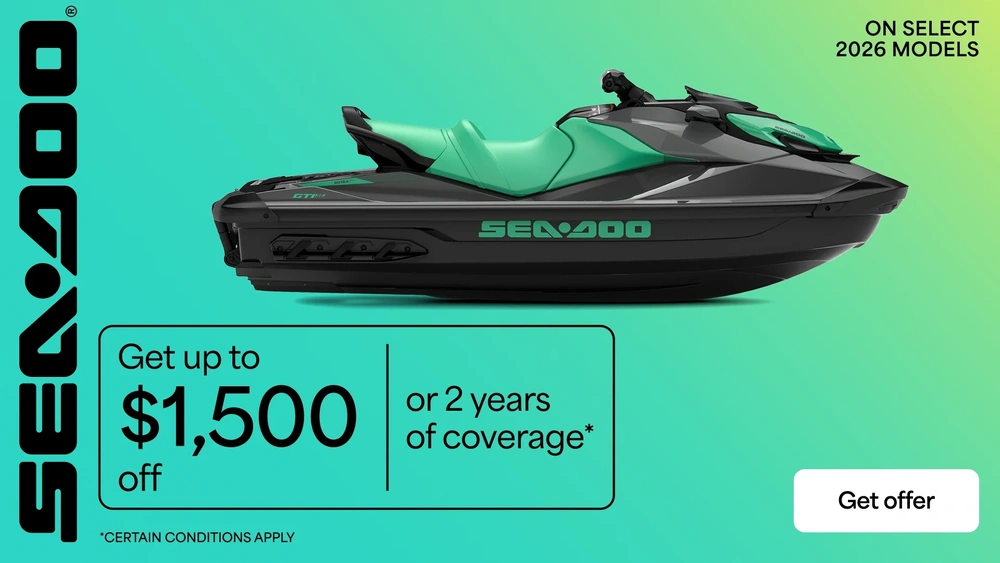 Get up to $1,500 off or 2 years of coverage on select 2026 models alt