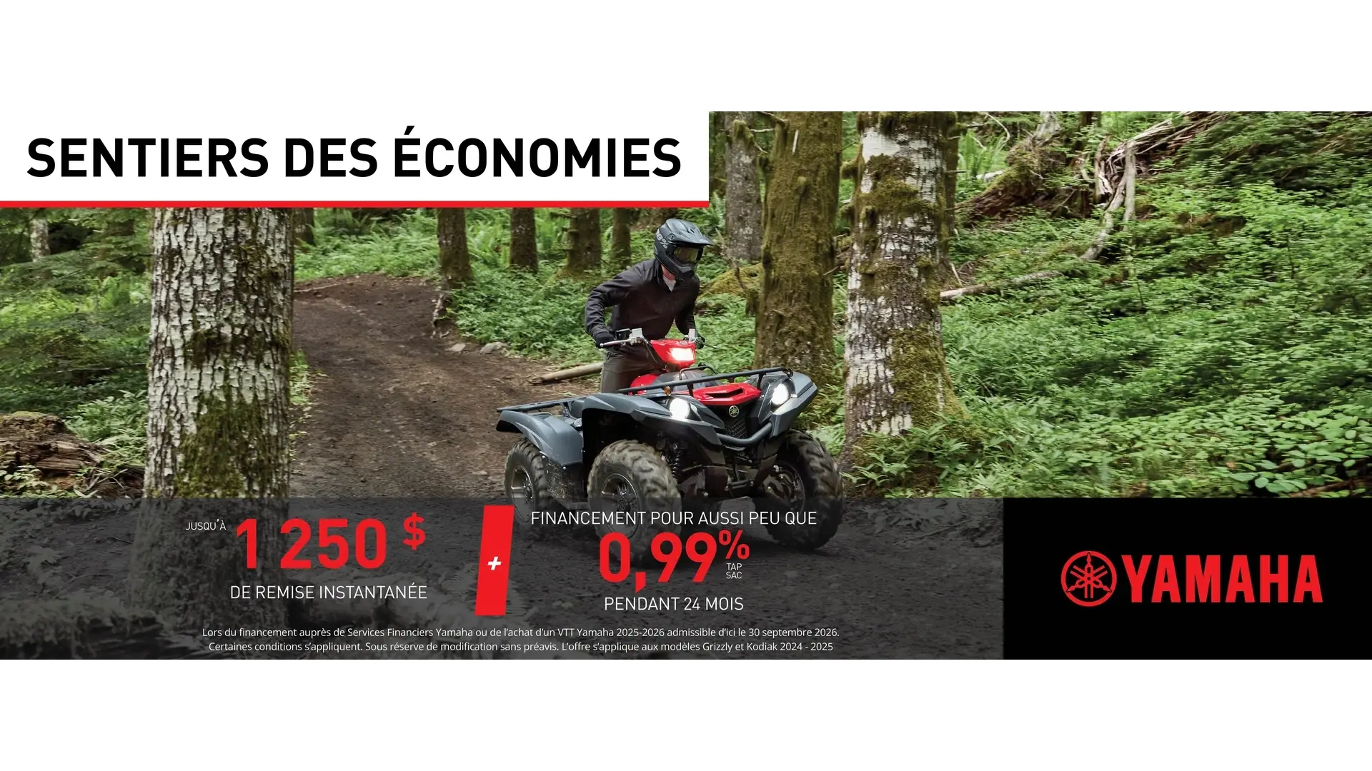Sentiers des économies — VTT (Non-Current)