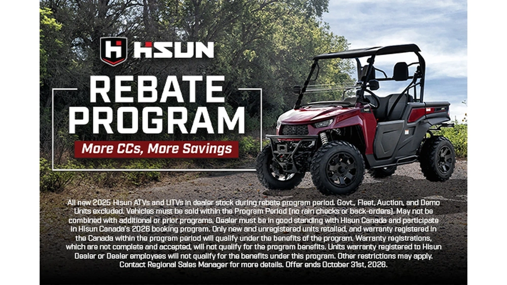 REBATE PROGRAM — More CCs, More Savings alt