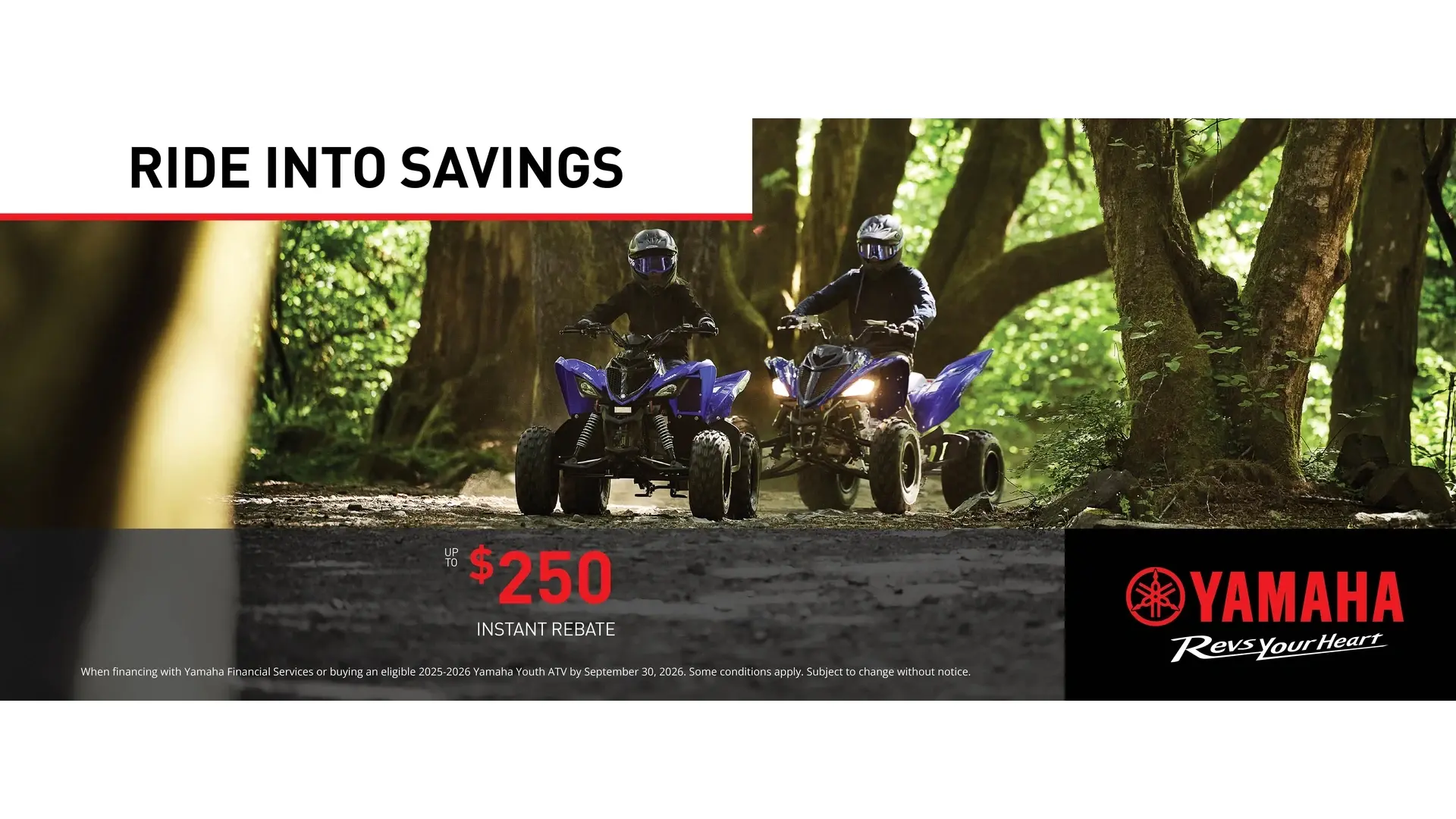 Ride into Savings — ATV (Youth)