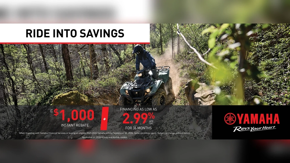 Ride into Savings — ATV alt