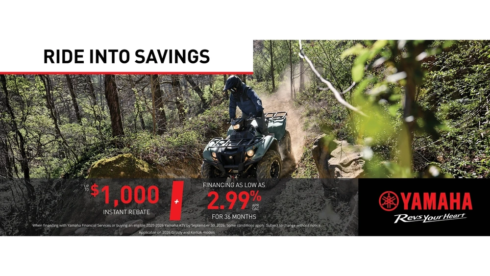 Ride into Savings — ATV alt