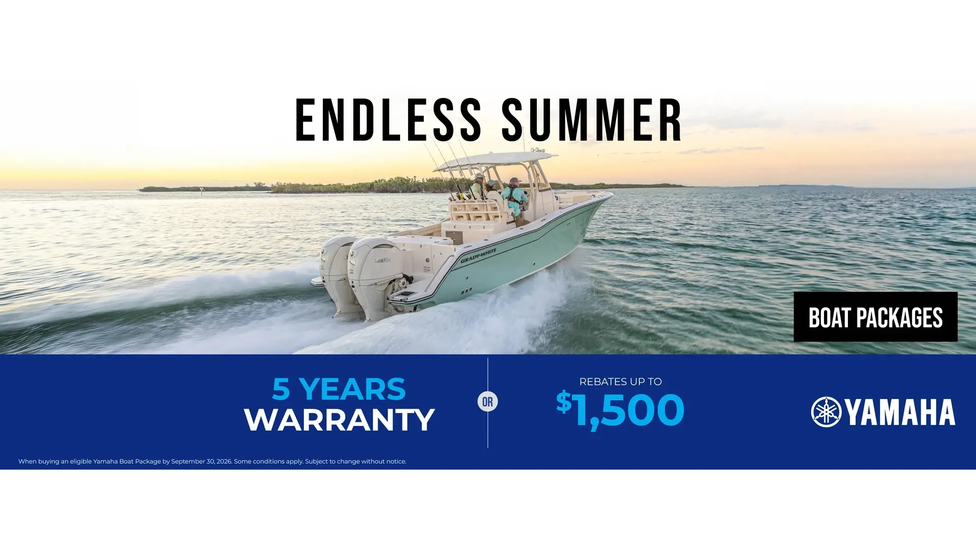 Endless Summer — Outboard (Boat Package)