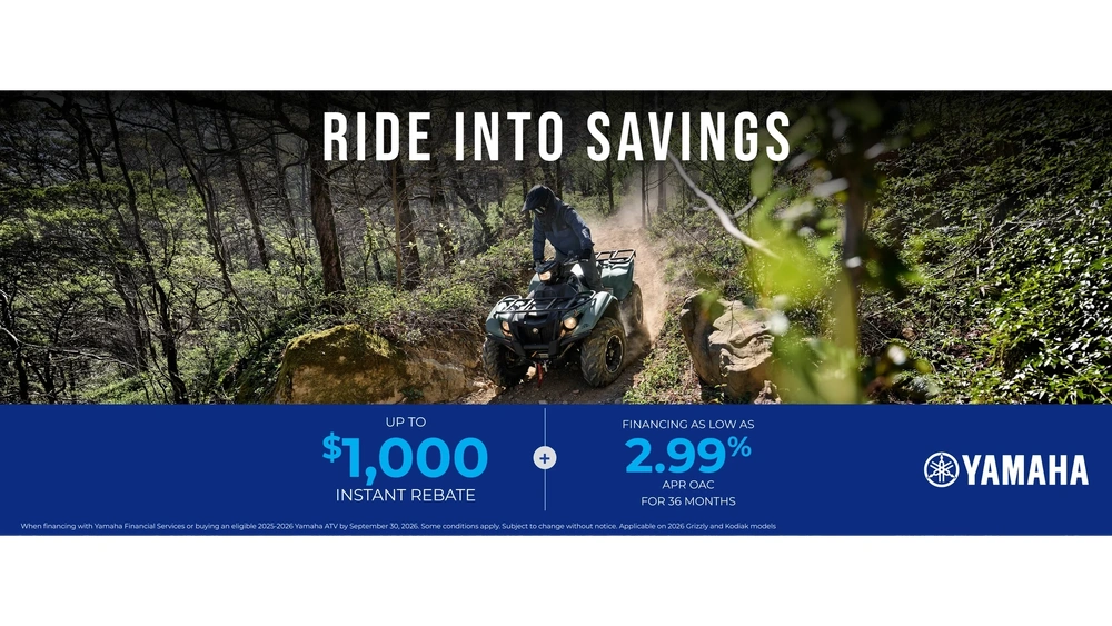Ride into Savings — ATV alt