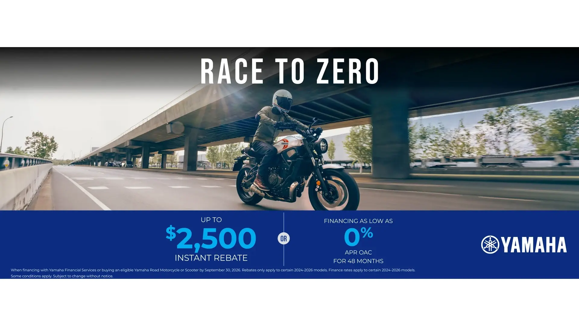 Race to Zero Sales Event — Motorcycle