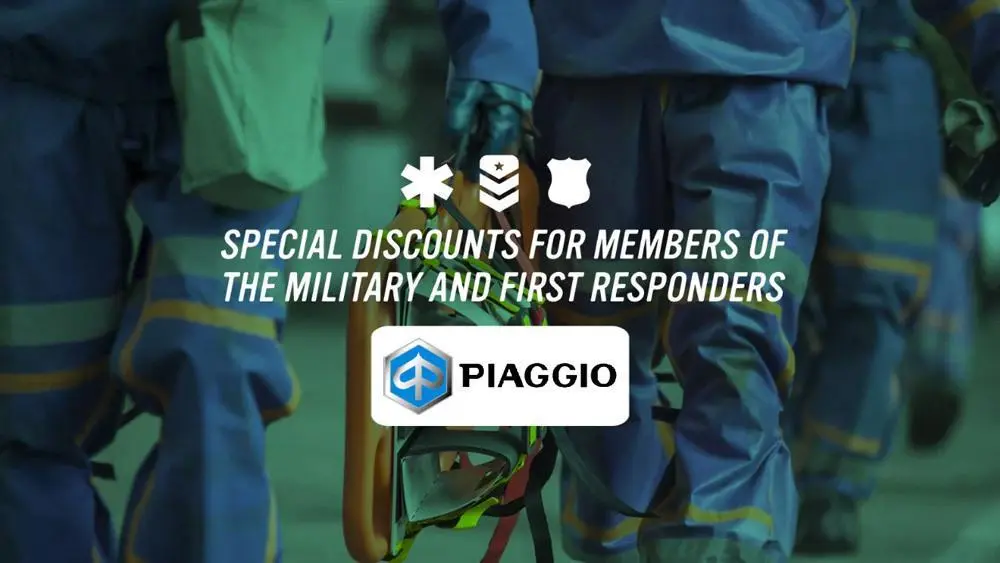 Special discounts for members of the military and first responders