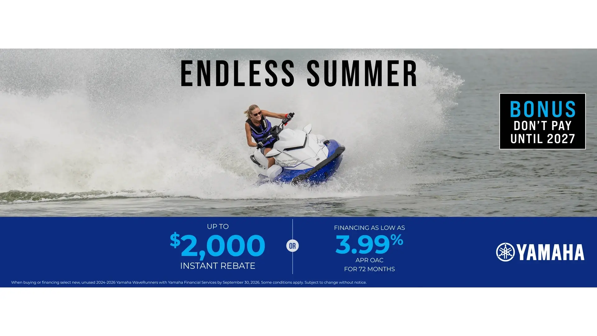 Endless Summer — WaveRunner (Previous Years Models)