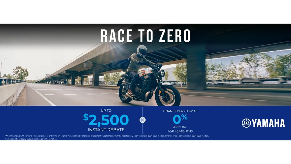 Race to Zero Sales Event — Motorcycle alt