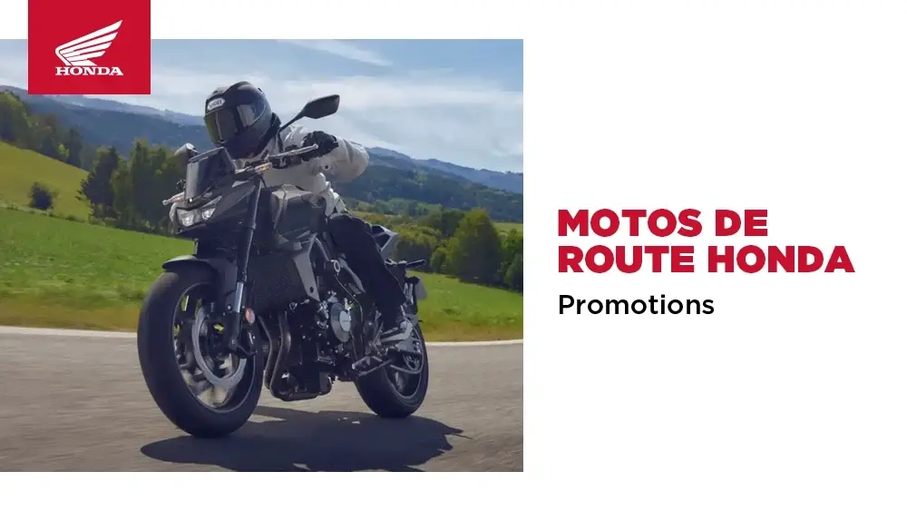 Offres spéciales sur les motocyclettes