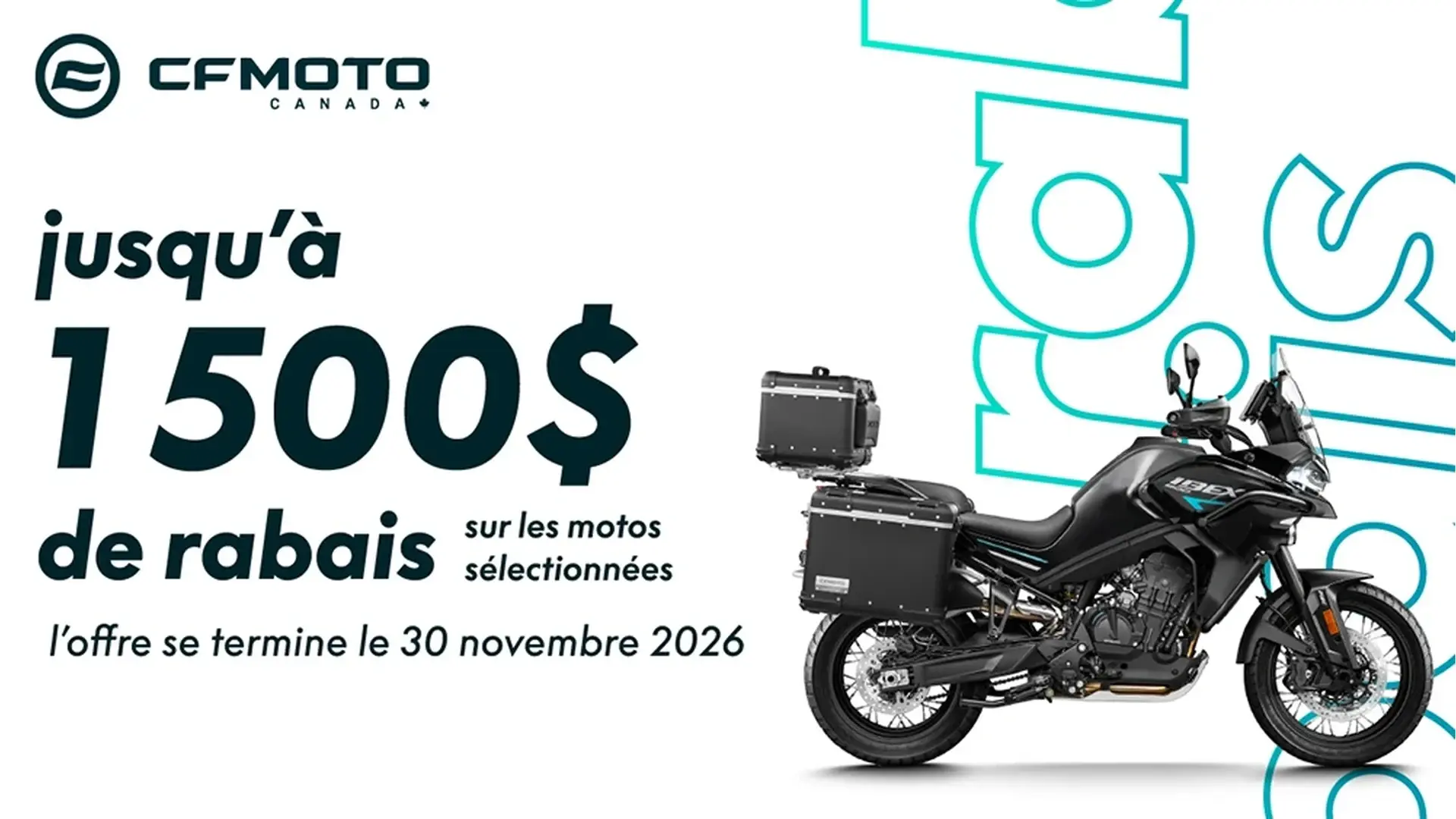 PROMOTIONS SUR LES MOTOS