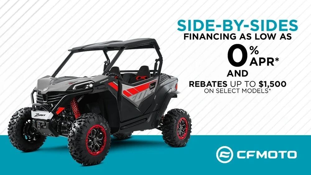 Financing as low as 0 % APR* and rebates up to $1,500 on select models* alt