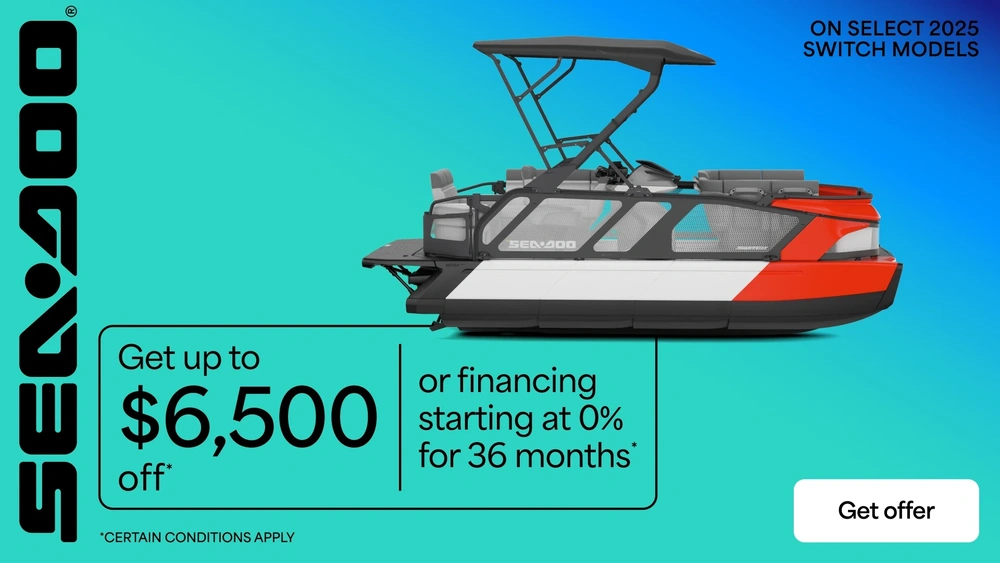 Get up to $6,500 off or financing starting at 0% for 36 months on select 2025 Switch models alt