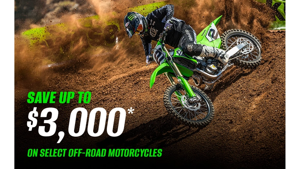 Good Times Start with Great Deals - Off-Road Motorcycles