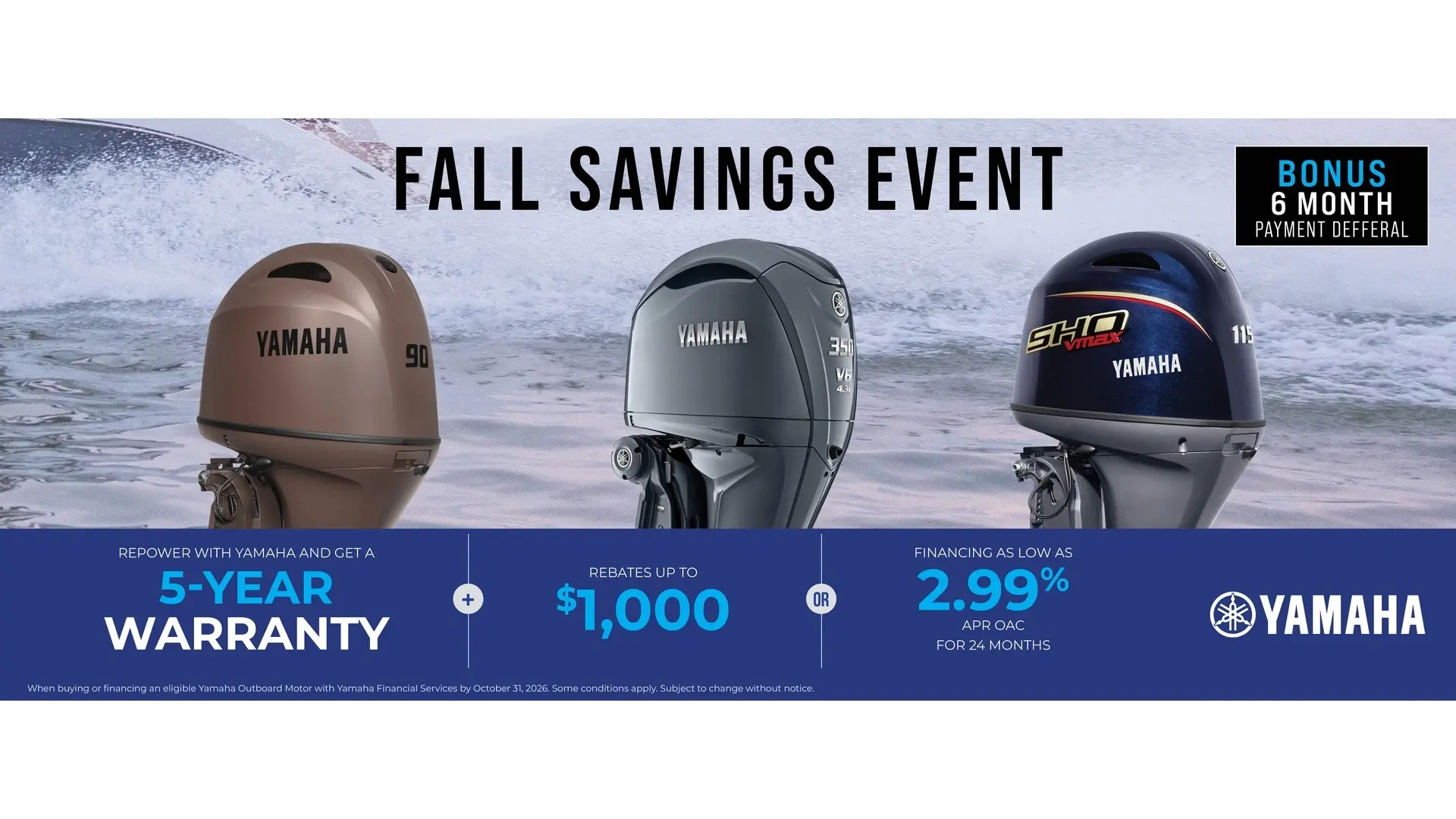 Fall Savings Event — Outboard — Repower