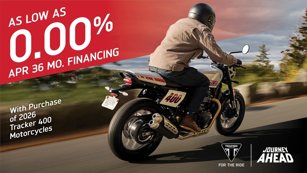 As Low As 0.00% APR 36 Mo. Financing — Tracker 400 alt