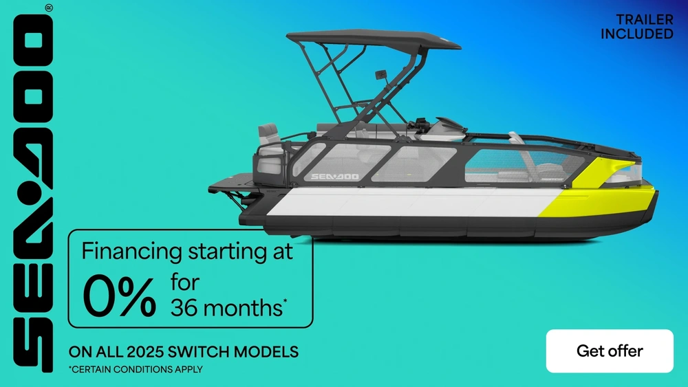 Financing starting at 0% for 36 months on all 2025 Switch models
