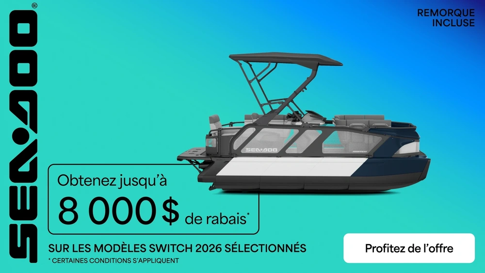 Obtenez jusqu'à 8 000$ de rabais sur les modèles Switch 2026 sélectionnés