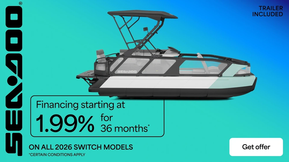 Financing starting at 1,99% for 36 months on all 2026 Switch models