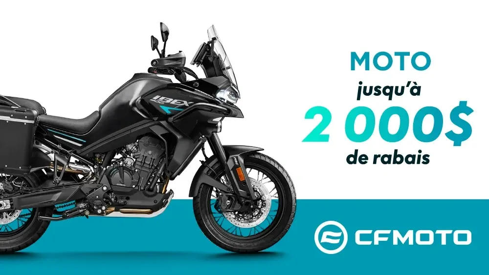 PROMOTIONS SUR LES MOTOS