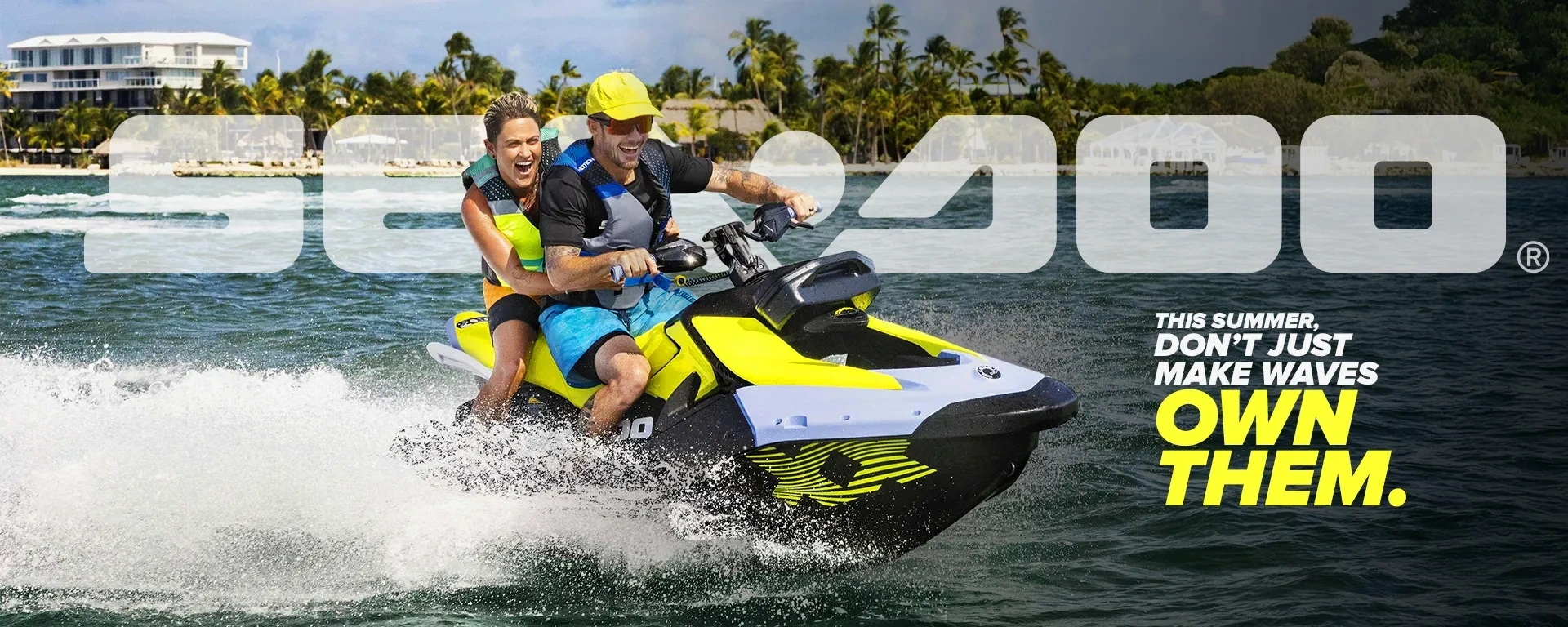 This summer, don’t just make waves - own them. alt