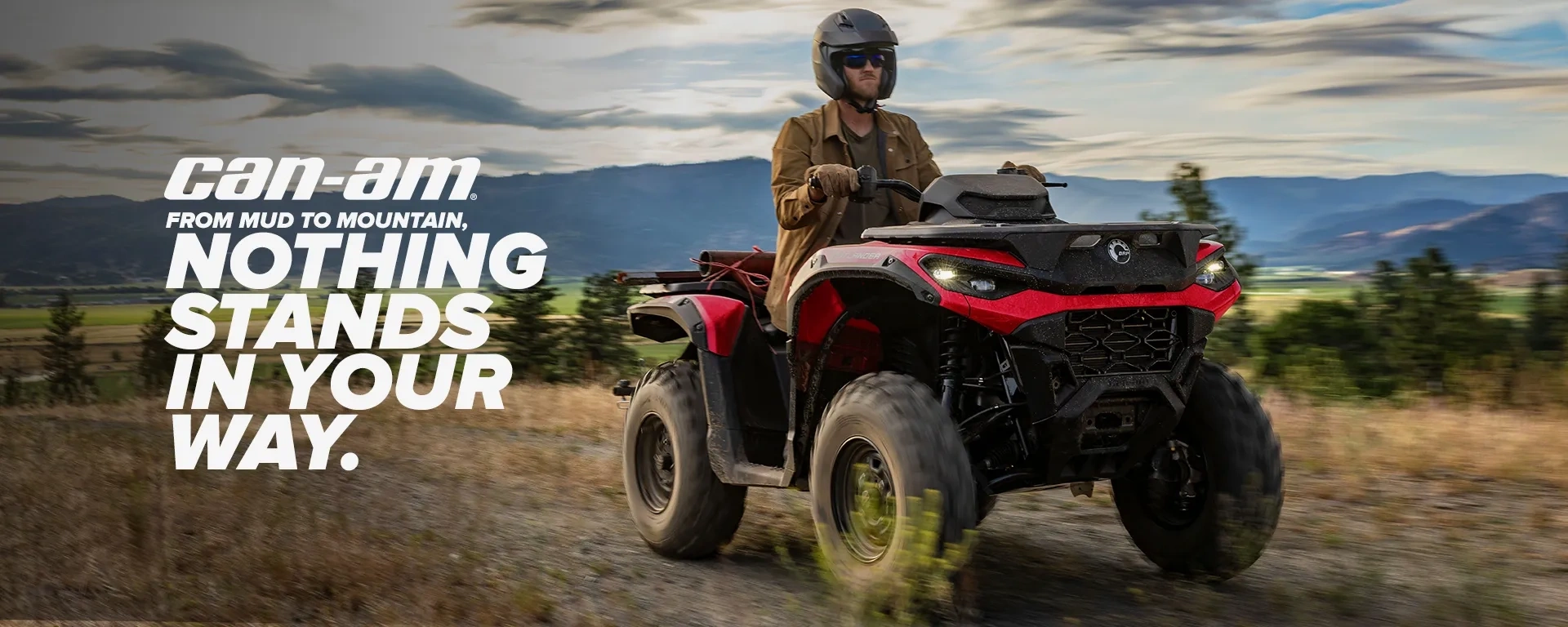 From mud to mountain, nothing stands in your way. alt
