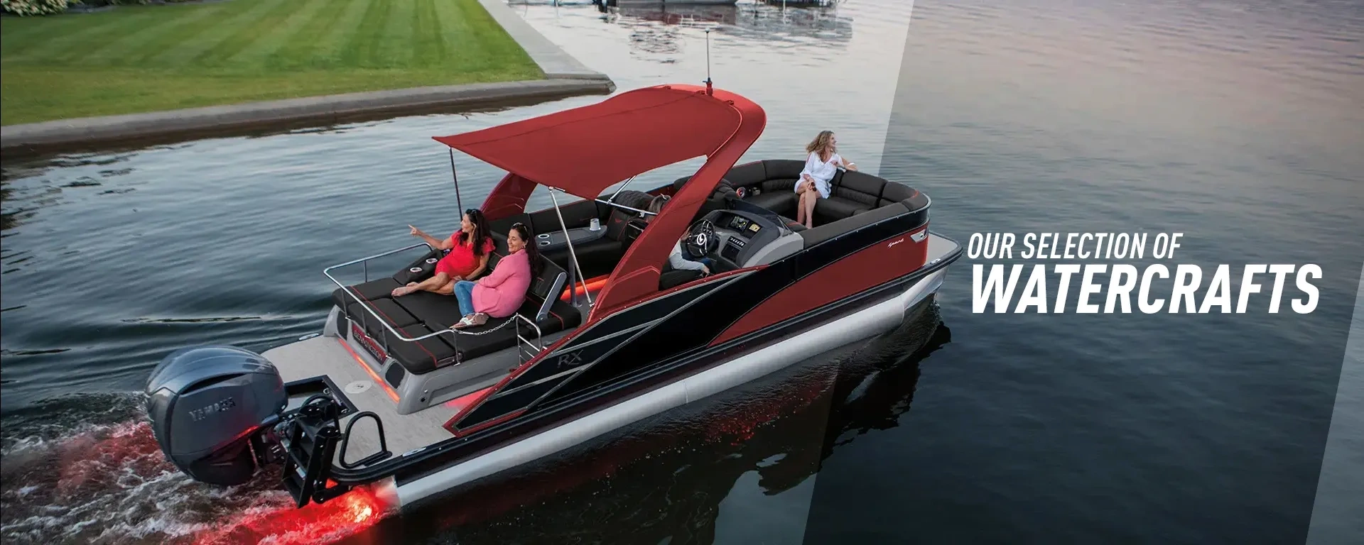 our selection of watercrafts alt