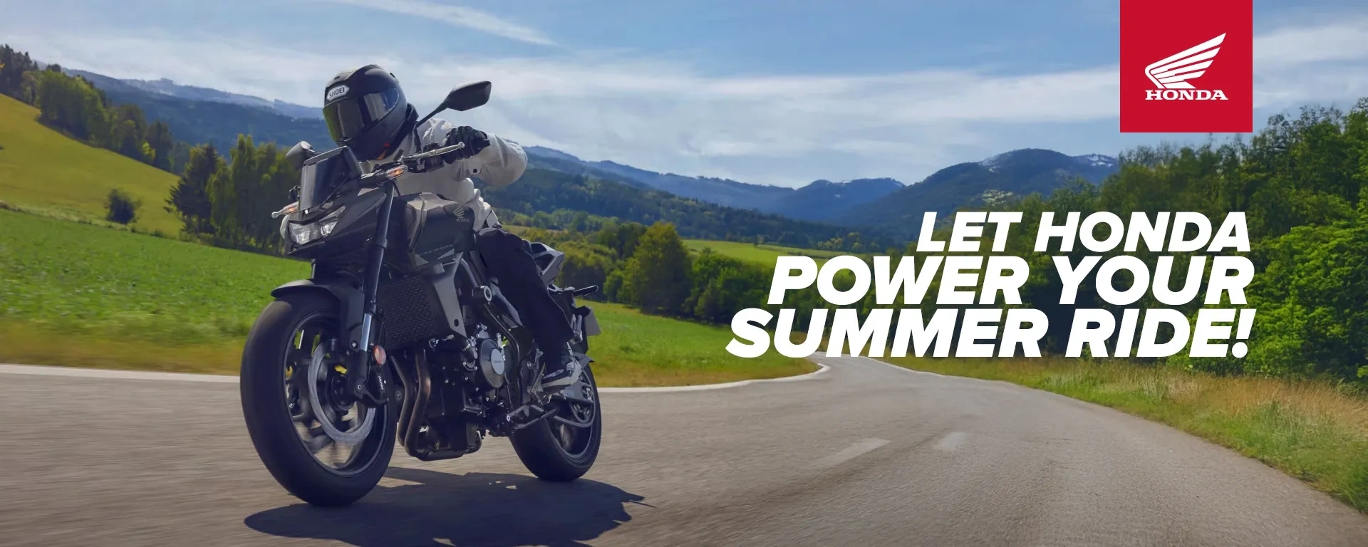 Let HONDA power your summer ride! alt