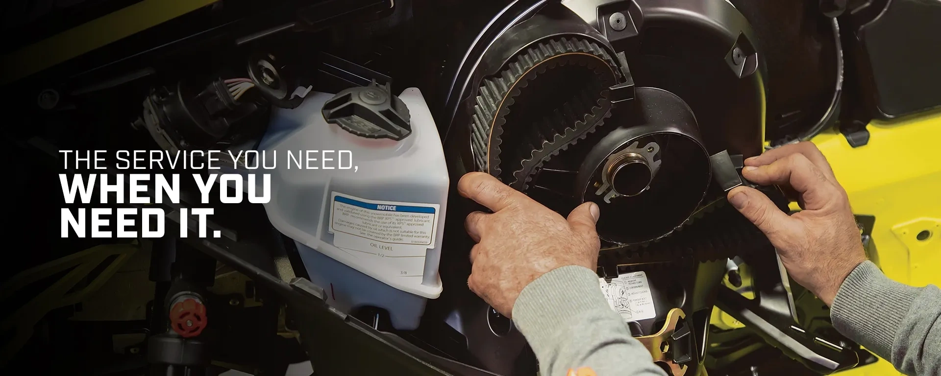 The service you need, when you need it. alt